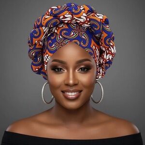 Vibrant Patterned Headwrap
